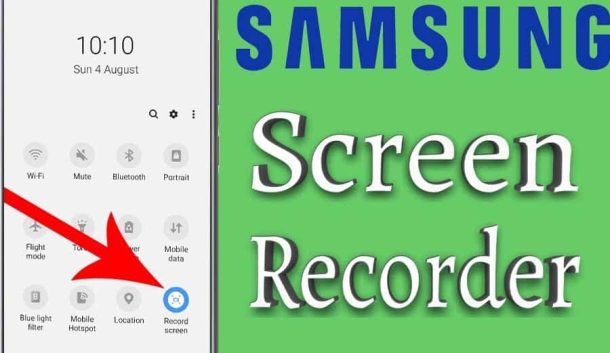 Samsung Screen Record