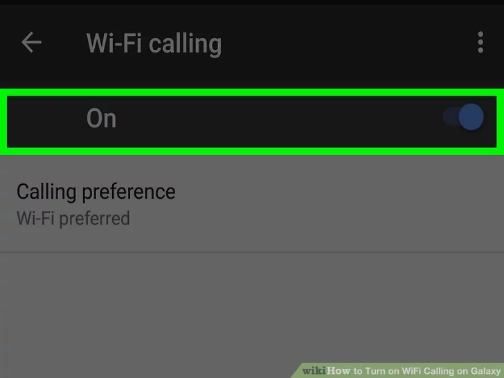Image titled Turn on WiFi Calling on Galaxy Step 7