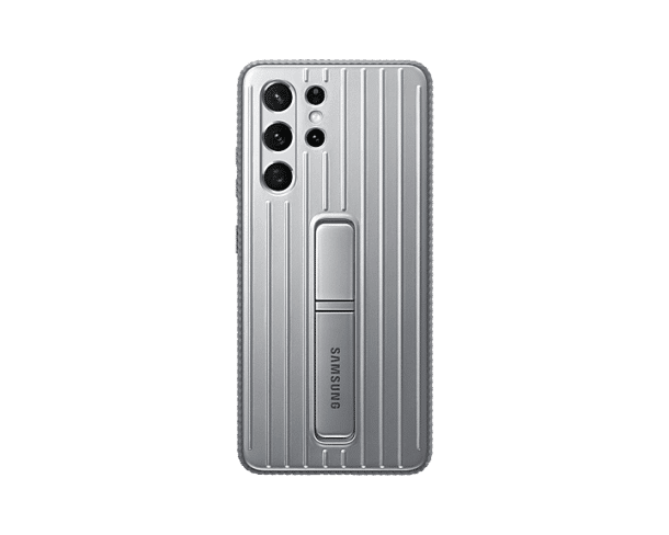 S21 Ultra Standing Phone Case Silver | Samsung Philippines