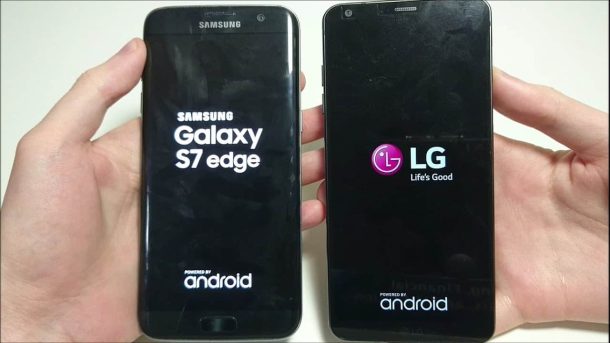 LG G6 vs Samsung Galaxy S7 edge Speed Test! - YouTube