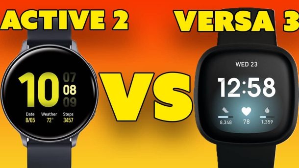 Fitbit Versa 3 vs Galaxy Watch Active 2: Showdown - YouTube