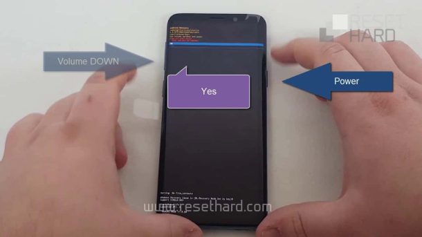 How To Hard Reset Samsung Galaxy S9 - YouTube