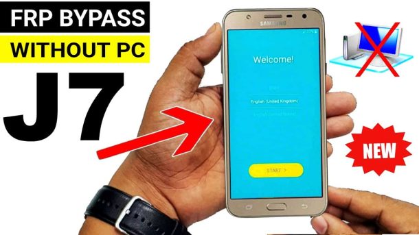 Samsung Galaxy J7 (SM J700) FRP Unlock or Google Account Bypass || Without  PC - YouTube