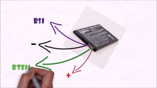Why your mobile phone battery have more than 2 terminals? - YouTube