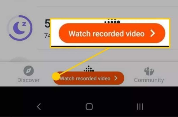 Stop Recording and View the Record Video