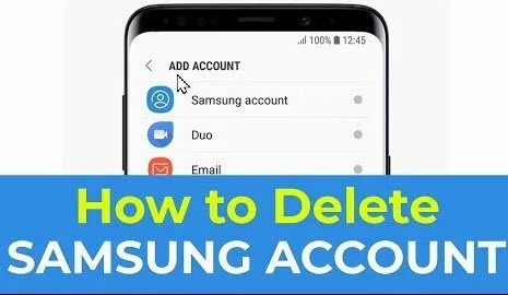 samsung galaxy s8 remove samsung account without password